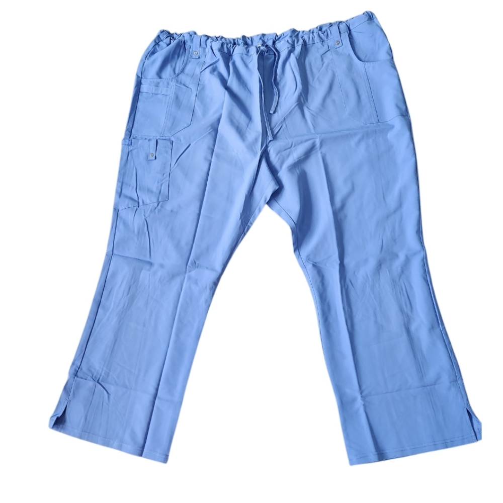 BLUE XTREAM STRETCH CONTEMPORARY SCRUB PANTS 4XL NWT